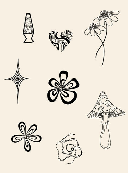 Tattoo Flash Sheet