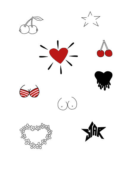 Tattoo Flash Sheet